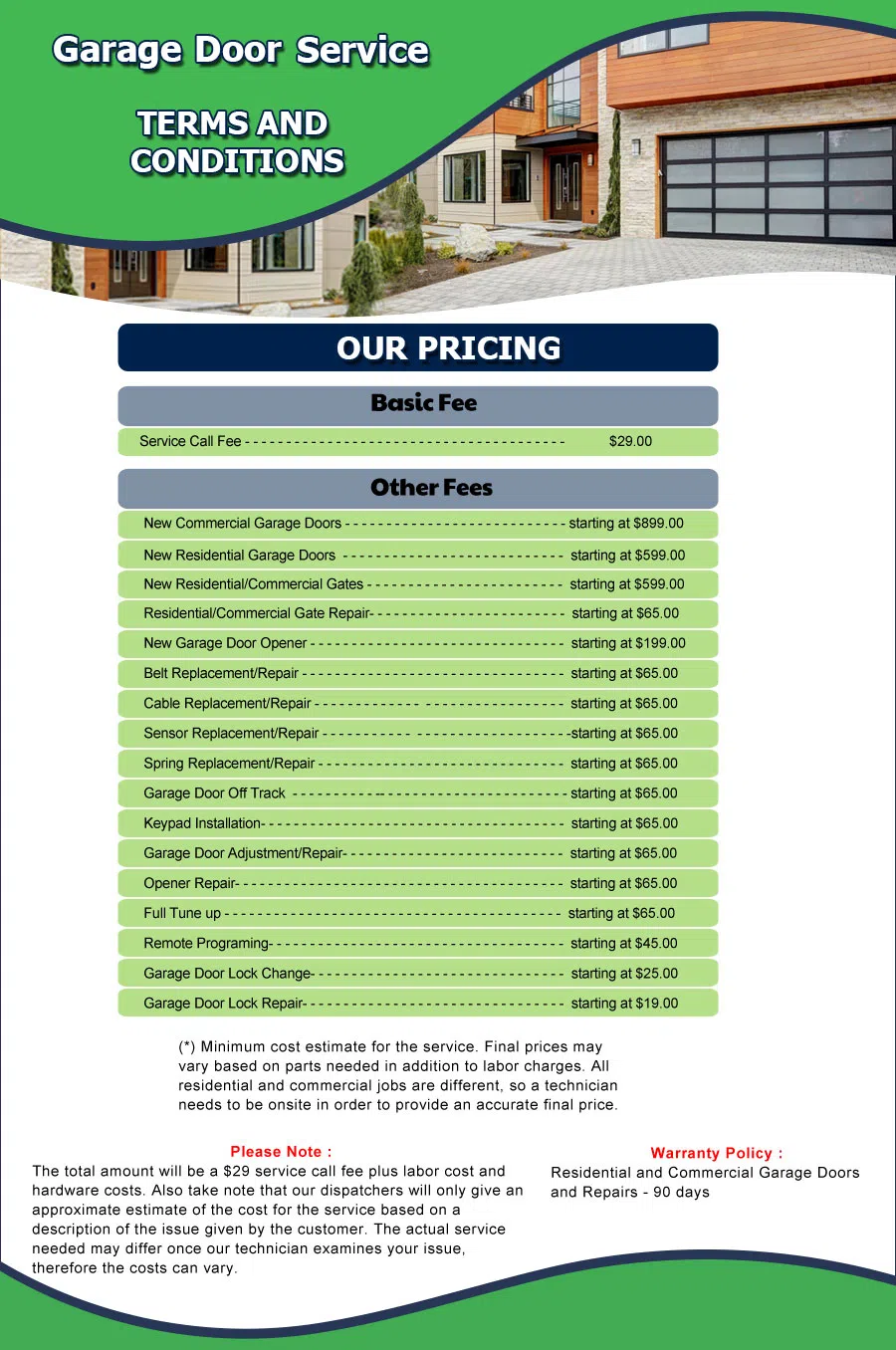 Neighborhood Garage Door Crystal Beach, FL 727-346-6046