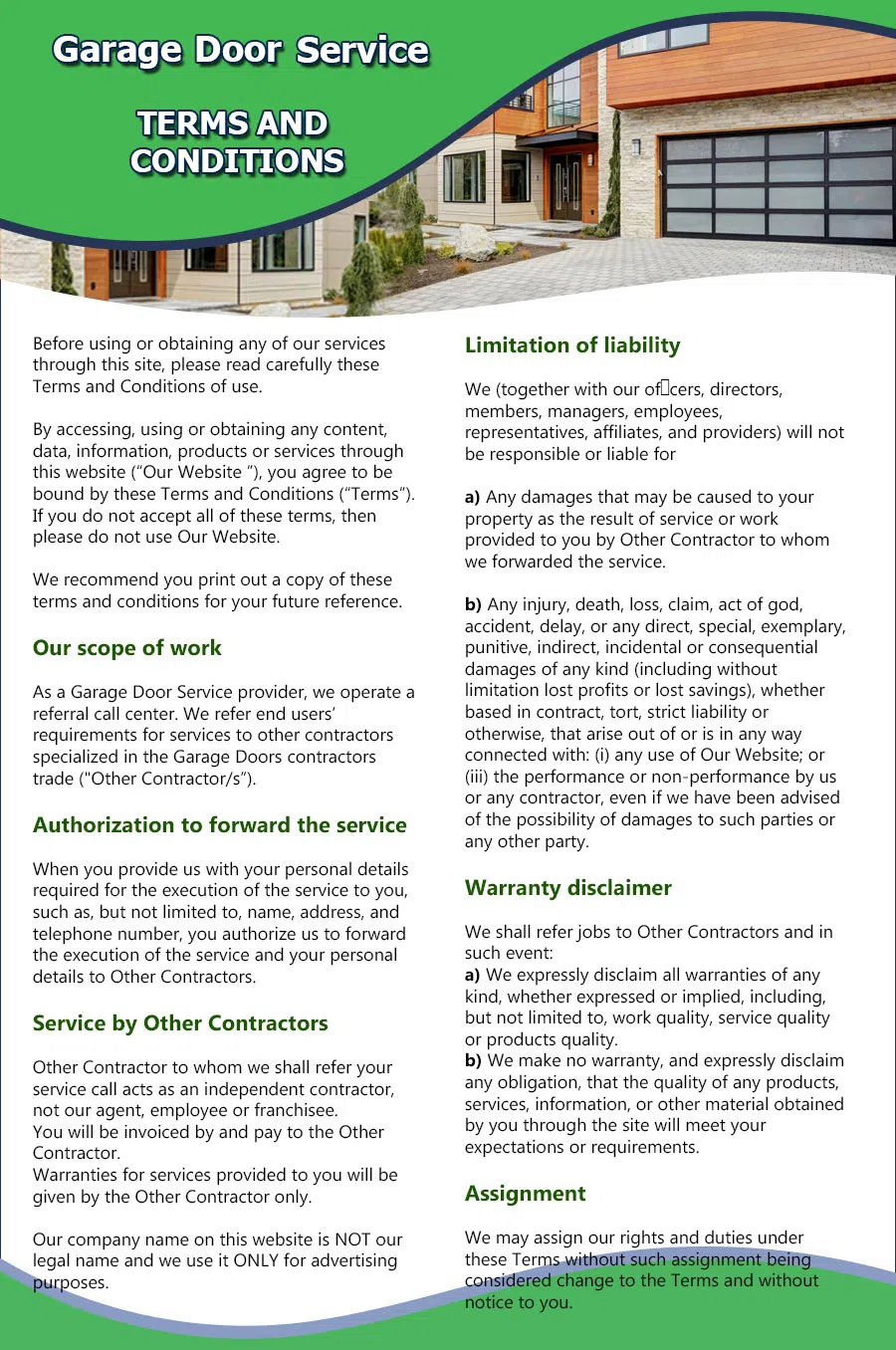 Neighborhood Garage Door Crystal Beach, FL 727-346-6046